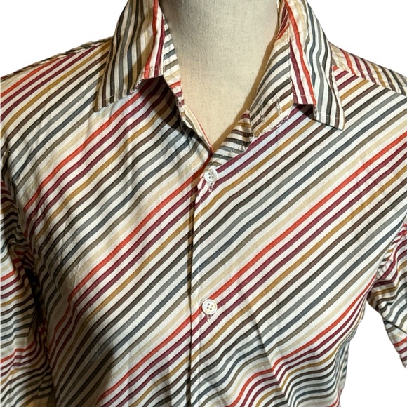 Kenneth Cole Reaction Button Front Shirt - Picture 3 of 5